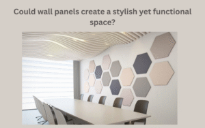 Could wall panels create a stylish yet functional space?