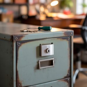 File Cabinet Lock Replacement