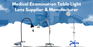 medical examination table light lens