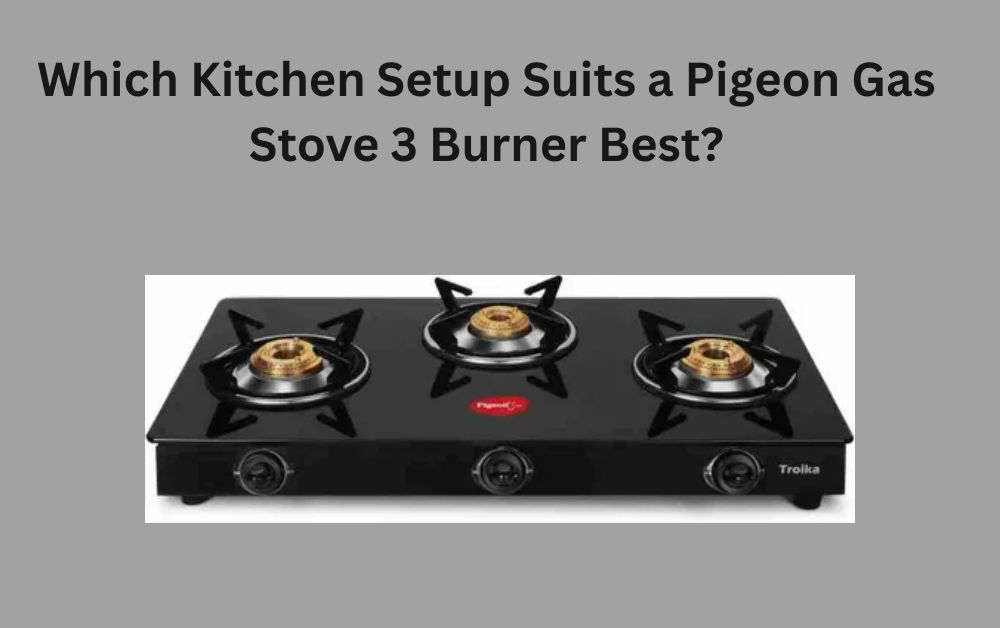 pigeon gas stove 3 burner