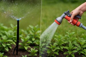Hand Watering: