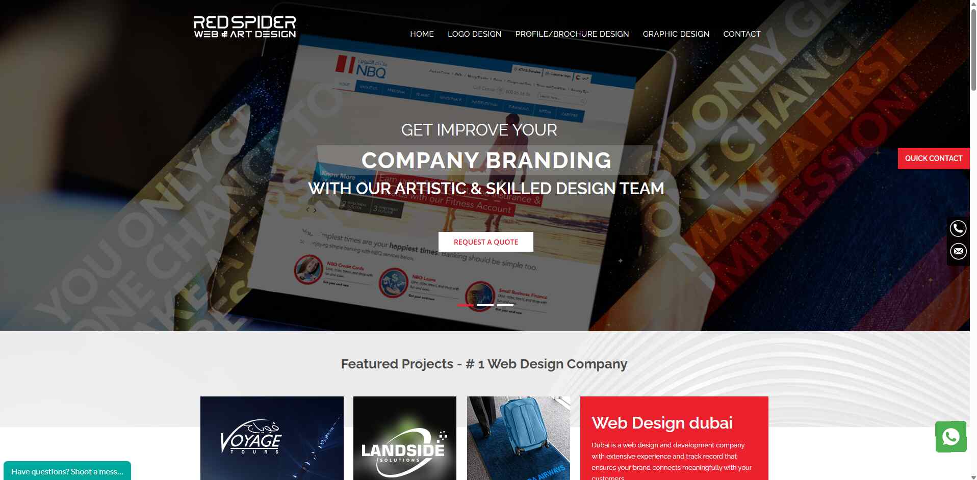 redspider-design banner