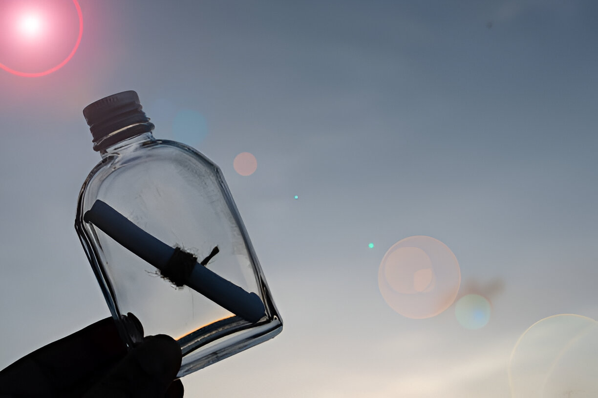 Message to the Future Preserving Thoughts in a Bottle Journal