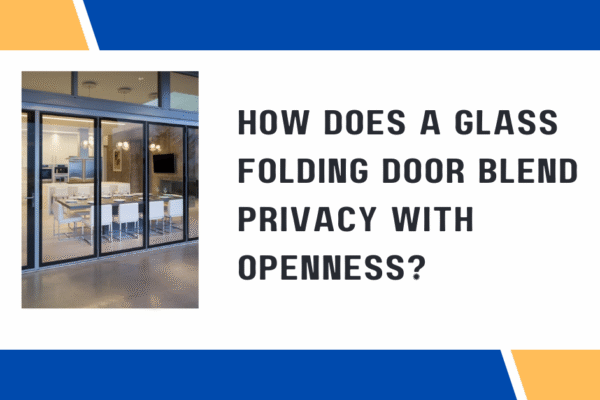 Glass Folding Door
