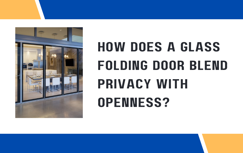 Glass Folding Door