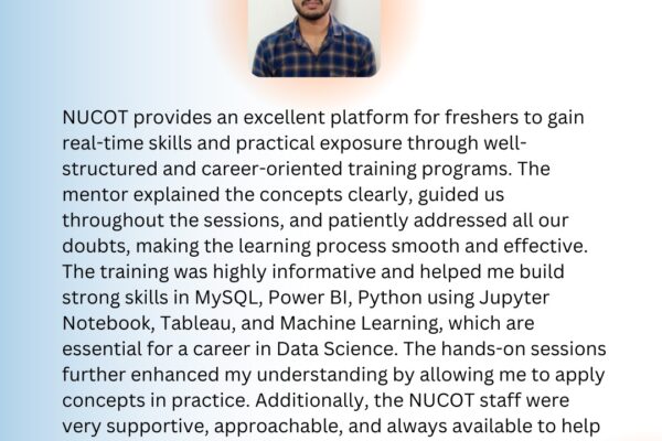 Nucot Honest Reviews: Upskilling for Success in Data Science