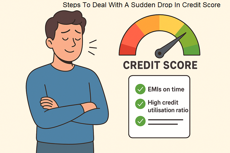 Steps To Deal With A Sudden Drop In Credit Score After A Loan Inquiry