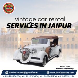 vintage car rental jaipur