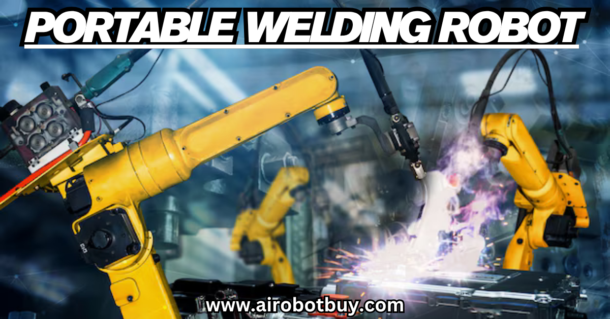 Portable welding robot