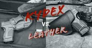 How to Persuade Kydex Carriers to Try Leather Holsters