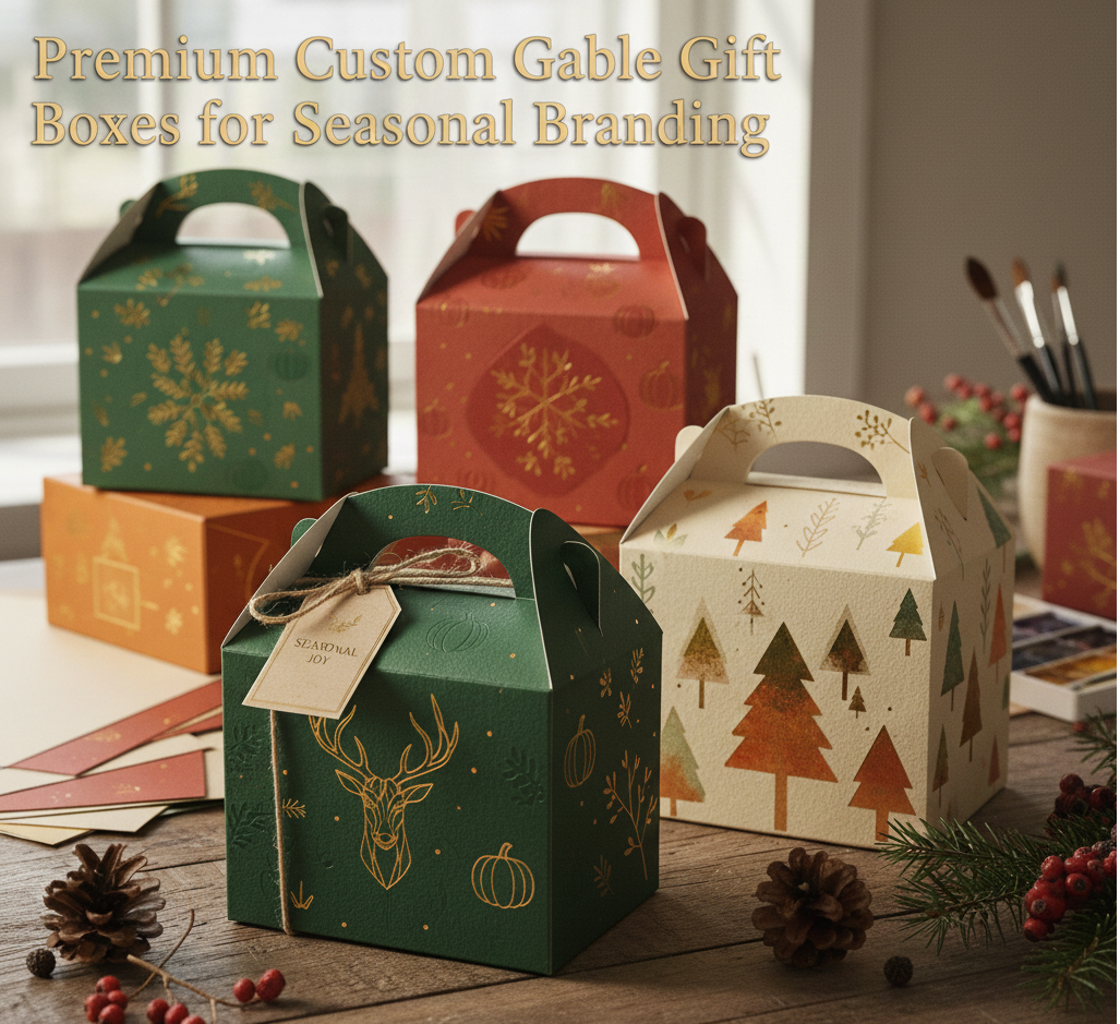 Custom Gable Gift Boxes