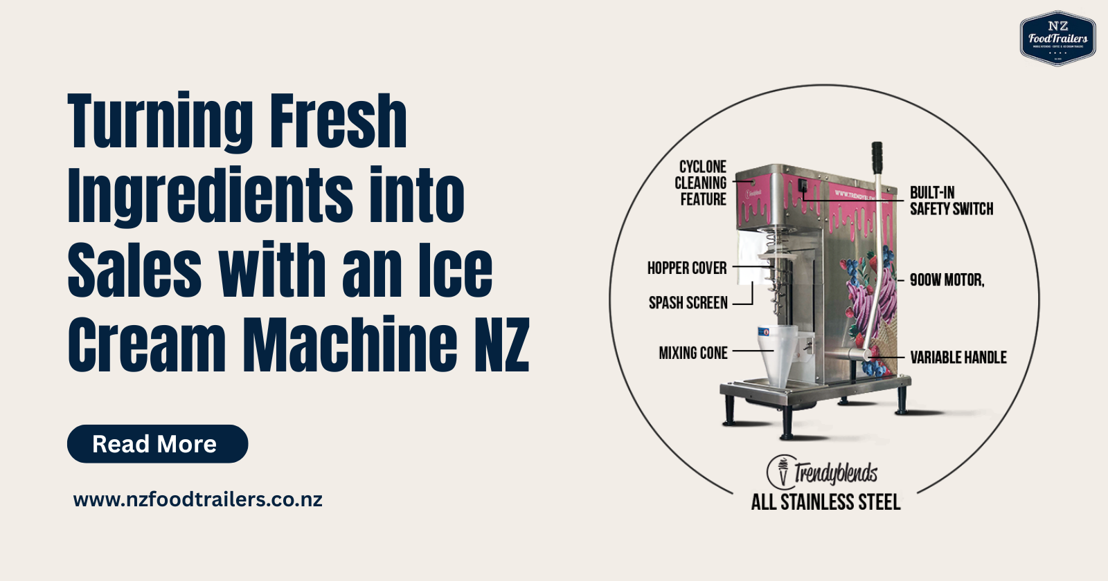 ice cream machine nz